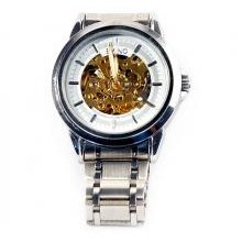 Trendy Stainless Steel Digital Watch