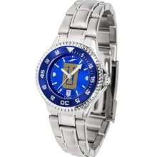 Tulsa Golden Hurricane Women's Stainless Steel Dress Watch