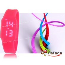 Tvg Mens Women Ladies Led Digital Wrist Watch Usb Drive Bracelet Watches Rubber