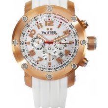 Tw Steel Grandeur White Chronograph Dial Men's Watch Tw132