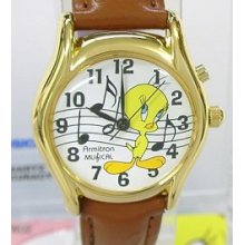 Tweety Bird musical wrist watch Armitron ladies teens