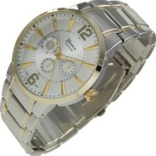 Two-tone Geneva Platinum Men Watch Gm21ac5