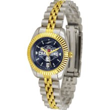 UConn Husky wrist watch : UConn Huskies 2011 NCAA Men's Basketball National Champions Women's Executive AnoChrome Stainless Steel Watch