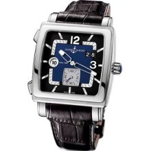 Ulysse Nardin Quadrato Dual Time Stainless Steel 243-92-602