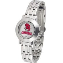 University of South Dakota Ladies Stainless Steel Watch