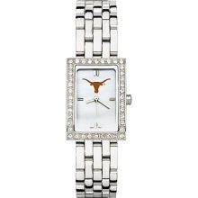 University of Texas Ladies Allure Watch Stainless Bracelet Strap