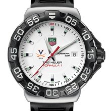 UVA TAG Heuer Watch - Men's Formula 1 Watch w/ Rubber Strap