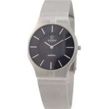 V122GCLMC Obaku Unisex Harmony Black Dial Bracelet Watch