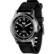 Vestal Alpha Bravo Rubber Watch - Black / Gun / Black -