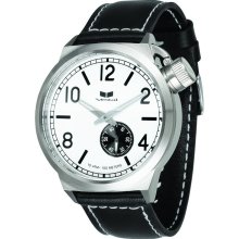 Vestal Canteen Watch in Black/Silver/Black