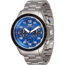 Vestal ZR-2 Watch - Brushed Silver/Silver/Navy ZR2011