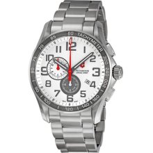 Victorinox Swiss Arm Men's 241494 Chrono Classic Black Chronograph Dia