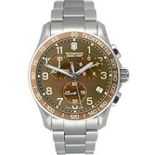 Victorinox Swiss Army Chrono Classic Brown Dial Men's watch #249011