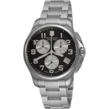 Victorinox Swiss Army Men's Swiss Quartz Chronograph Round Case Bracelet Watch