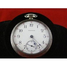 Vintage 16s Waltham Pocketwatch Grade 625 For Parts