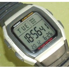 Vintage Casio Alarm Chrono Water Resist Digital Watch Working 10 Year Battery