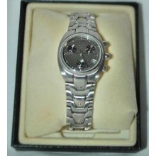 Vintage Cross Ladies Chronograph Watchstainless Steel