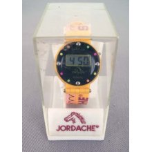 Vintage Jordache Studio Dazzler Quartz Watch Mint Battery Ready To Wear