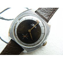 Vintage mens mechanical watch from Russia Soviet Union / Zim