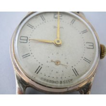 Vintage mens watch ZIM mechanical Unisex watch soviet watch , 60s