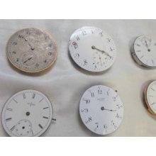 Vintage Pocket Watch Movements For Parts 6