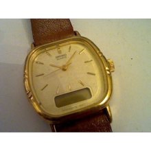 Vintage Rare Ladies Seiko Dual Lcd Analog Watch 4u2fix