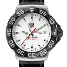 W & M TAG Heuer Watch - Men's Formula 1 Watch w/ Rubber Strap