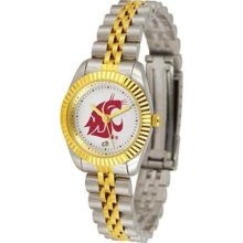 Washington State Cougars NCAA Womens 23Kt Gold Watch ...