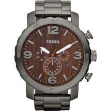 Watch Fossil Nate Jr1355 MenÂ´s Brown