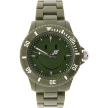 Wave Gear Smiley Happy Time Women's WGS-UDGV01 Urban Dark Green Analog Watch