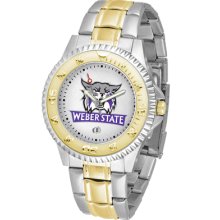 Weber State Wildcats Competitor - Two-Tone Band Watch