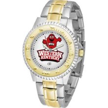 Western Kentucky Hilltoppers WKU NCAA Mens Stainless 23Kt Watch ...