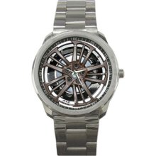 Wetterauer Mini Countryman Off Road Wheel Sport Metal Watch - Stainless Steel