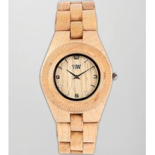 WeWood Watches Odyssey Maple Wood Watch, Brown