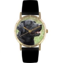 Whimsical Watches Kids' P0130082 Classic Black Labrador Retriever