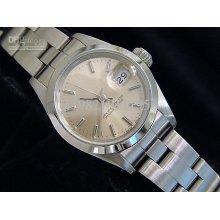 Wholesale -# 88884 Ladies Stainless Steel Date Watch W/ Silver Dial