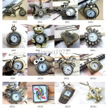 Wholesale Vintage Restores Copper Personality Classical Pocket Watch