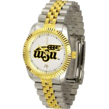 Wichita State Shockers WSU Mens Steel Executive Watch