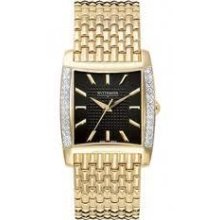 Wittnauer 12e030 Metropolitan Gold Plated Men's Watch