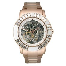 Women's BCBG Enchante Baguette Stone Automatic Watch BG8293 ...