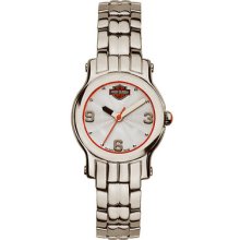 Women's Harley-davidson Bulova Wrist Watch. 76l156