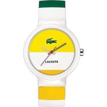 Women's Lacoste Goa Polyurethane Watch 2010530 ...