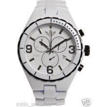 $115 Adidas Nylon Cambridge Adh2596 Chronograph Unisex Watch