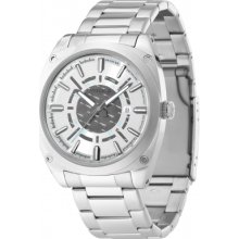 12698JS-04M Police Mens Enforce X All Silver Watch