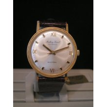 18K Solid Gold Mens Tissot Automatic Sea Nymph Wrist Watch