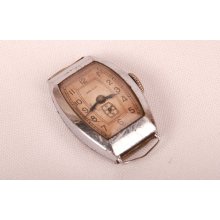 1955 ZVEZDA Vintage Ladies RUSSIAN windup Retro Wrist WATCH Penza Factory 15 J