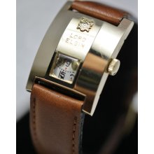1957 Lord Elgin Jump Hour Vintage Men's Wrist Watch