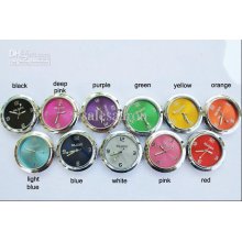 200 Pcs/lot Dhl Jelly Candy Watches Dial Slap On Watch Dial