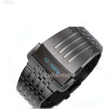 2012 Individual Men's Watches Whole Steel Quartz Led Sports Watch Su