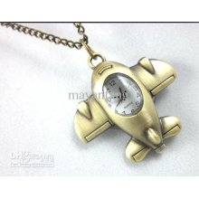 3pcs/lot Quartz Pocket Watch With Necklace For Man Woman Brass Good